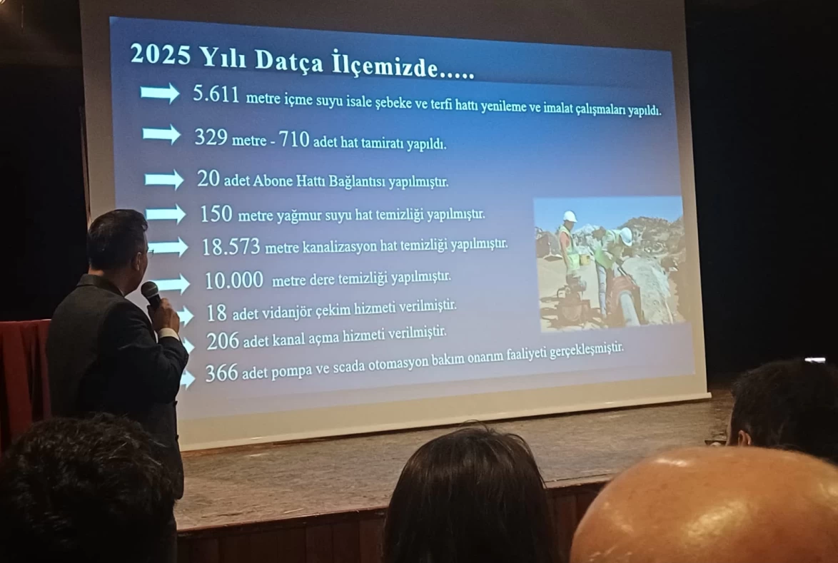 Datça’nın Altyapısına 58 Milyar TL’lik Yatırım Planı