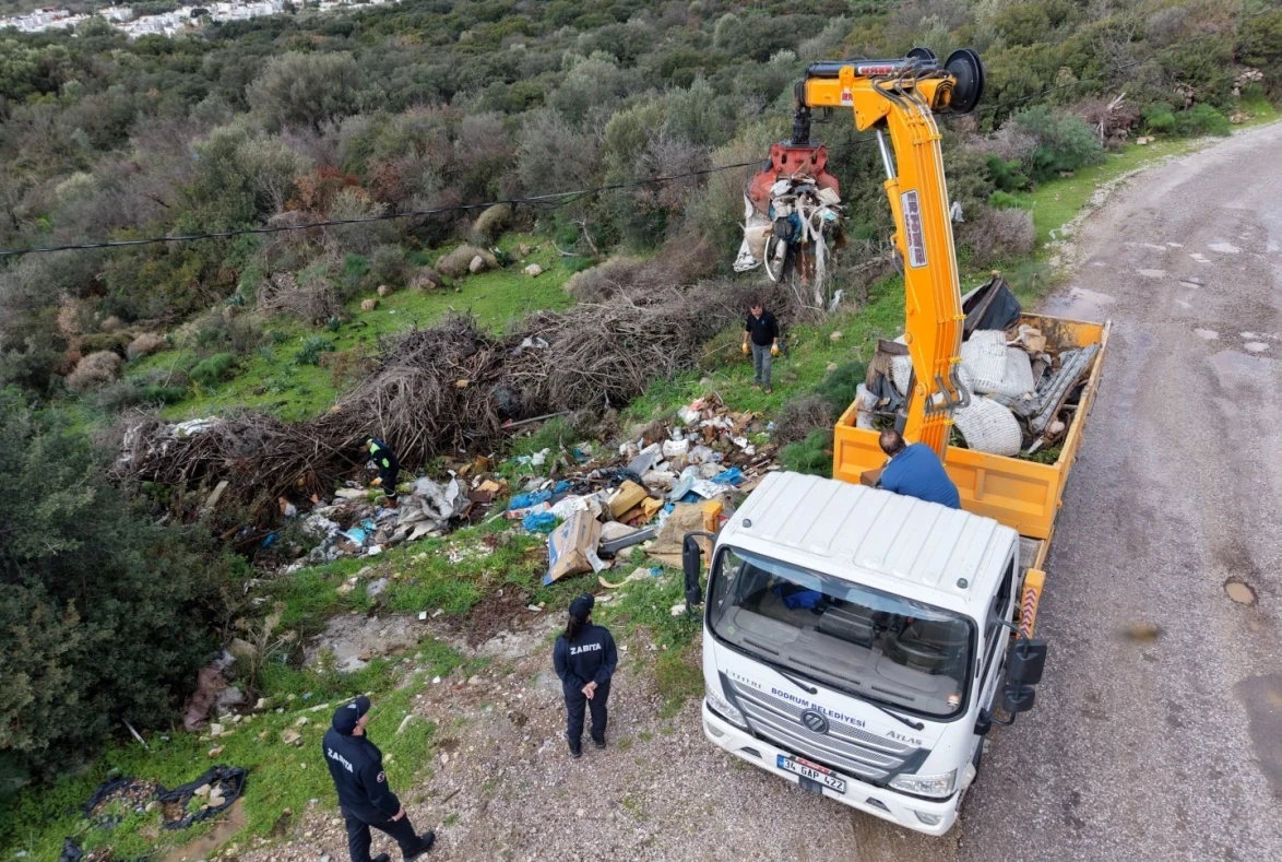 Atılan Çöp Ele Verdi: Bodrum’da Çevre Kirliliğine Geçit Yok