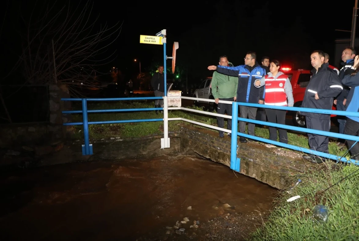 Yağışa Karşı Tam Kadro Mücadele! Muğla Büyükşehir’den Anında Müdahale