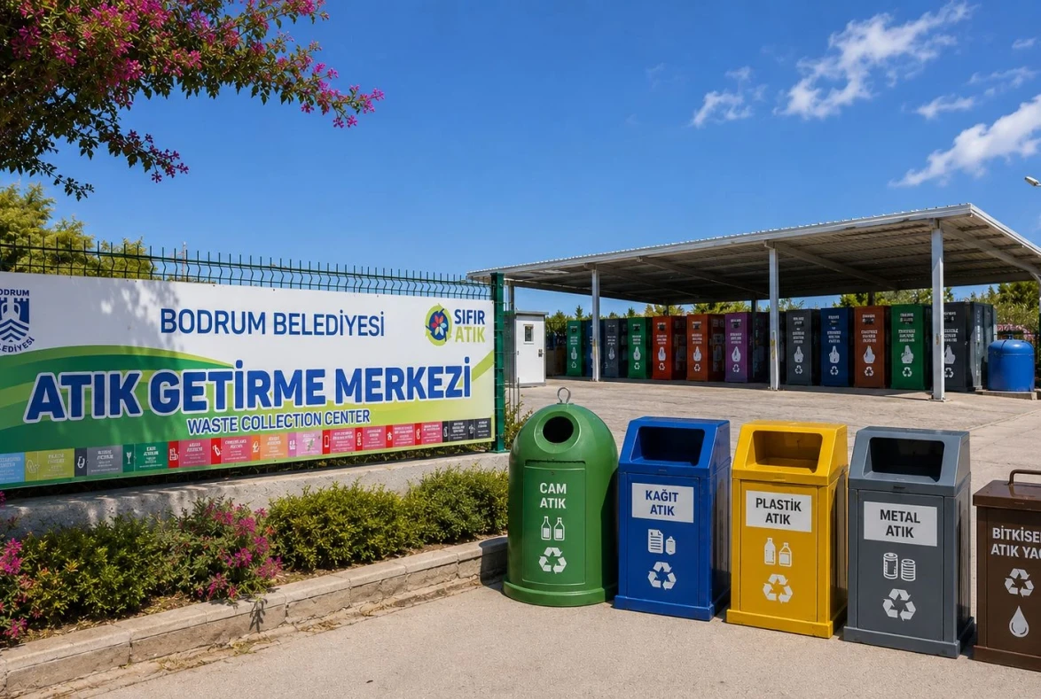 Bodrum'da 106 Ton Atık Geri Dönüşüme Kazandırıldı