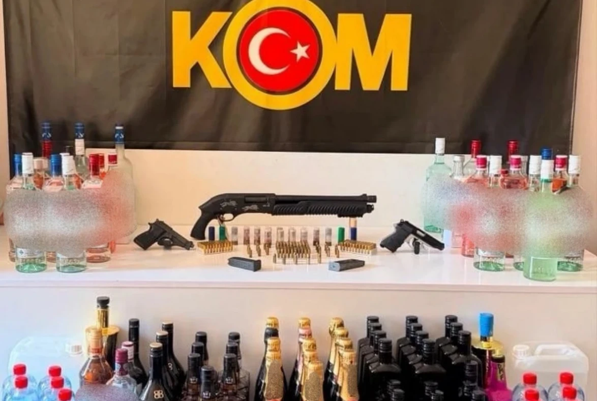 Muğla'da Silah Operasyonu: 10 Şüpheli Yakalandı