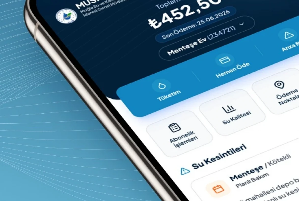 MUSKİ Mobil Uygulamasıyla Hizmetler Cebe Taşındı