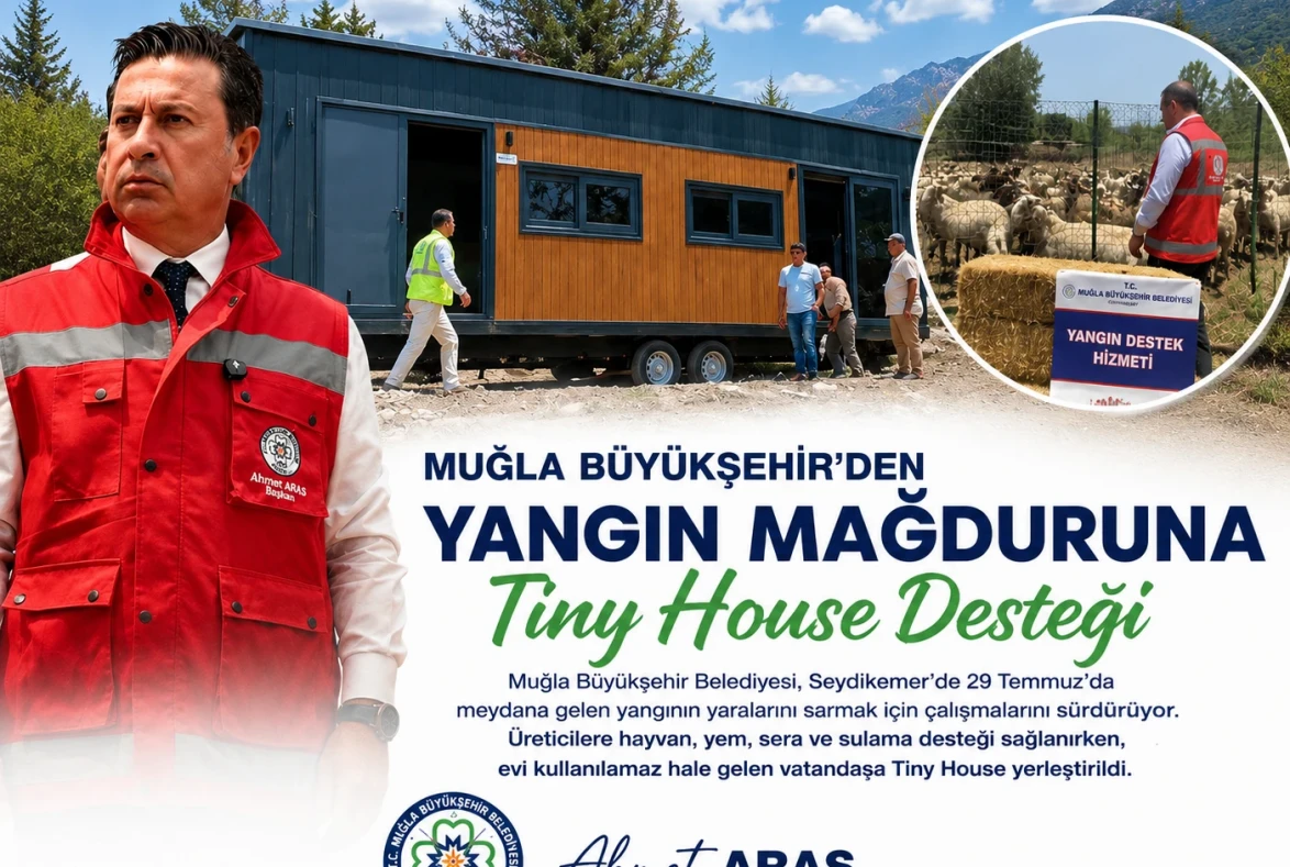 Alevler Evini Yıktı, Büyükşehir Yeni Bir Umut Oldu