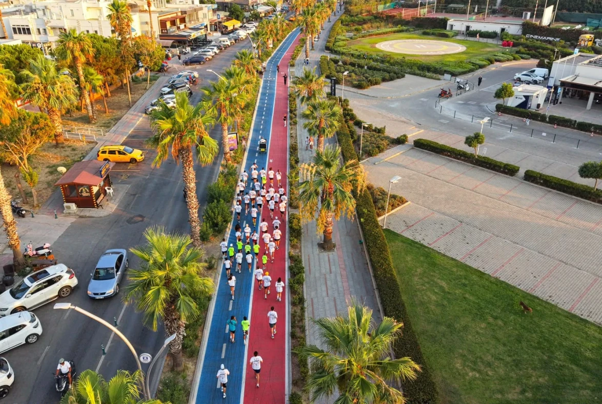 Turgutreis’te Eymen İçin Koştular