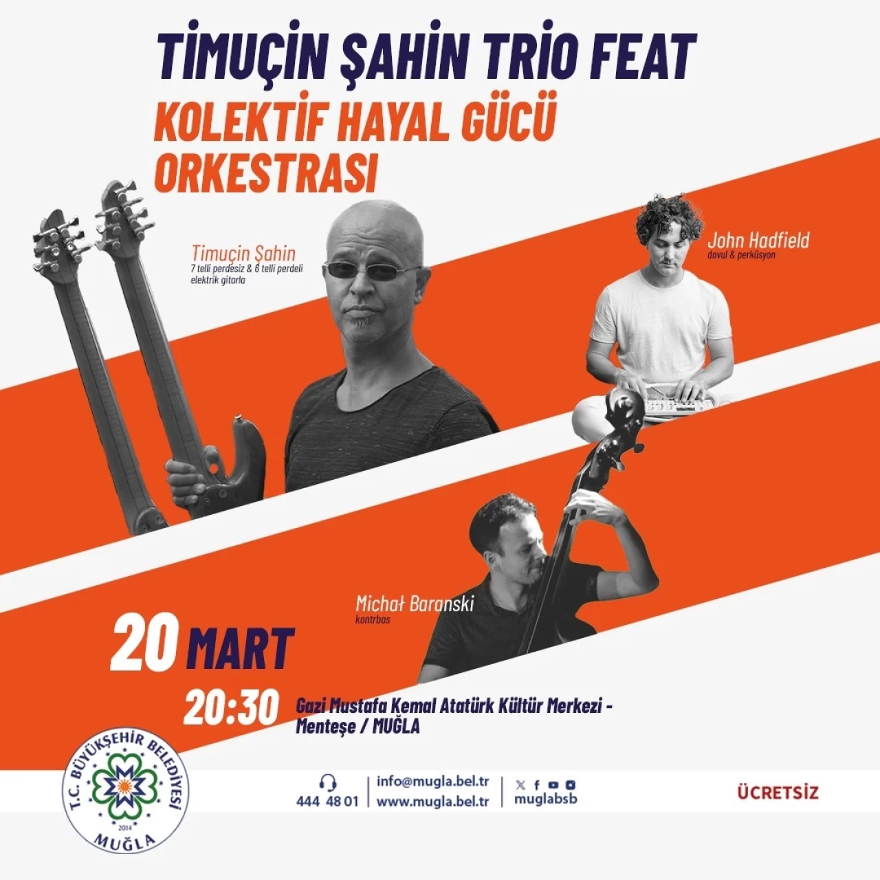 Muğla’da Sanat Dolu Bir Gece! Ünlü Müzisyenler Sahne Alıyor