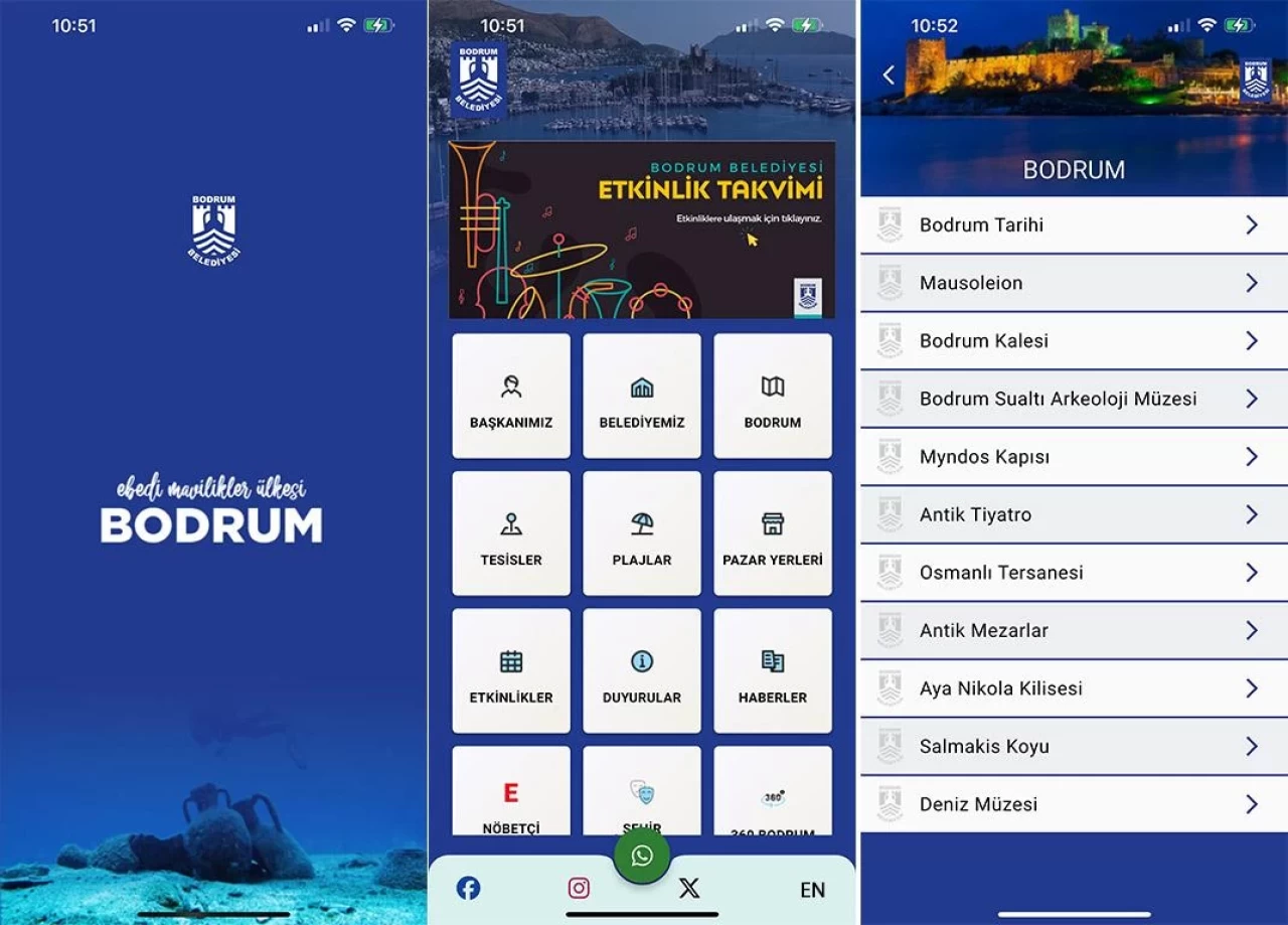 Bodrum Belediyesi, Yenilenen Mobil Uygulamasıyla Vatandaşlara Hizmet Vermeye Devam Ediyor