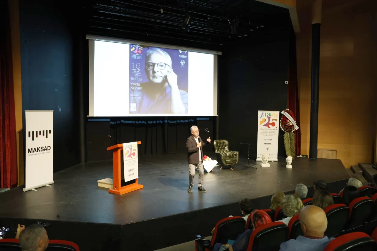 MKSF’25 YEKTA KOPAN SÖYLEŞİSİ İLE BAŞLADI