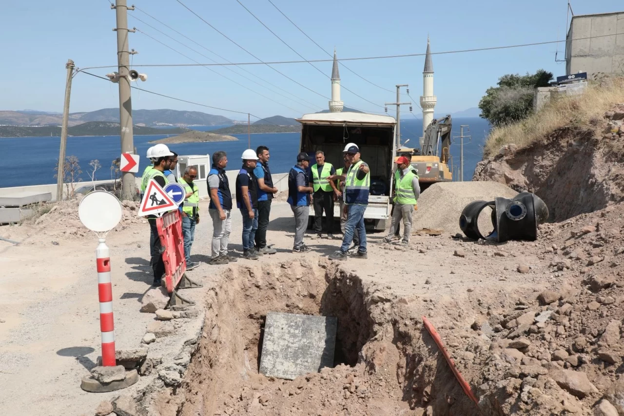 Bodrum’da Altyapı Seferberliği: 3 Bin Metre Hat Değişti, Sıra Depolarda