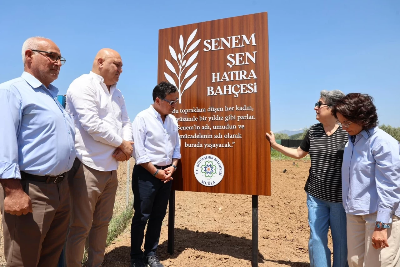 Muğla’da Anlamlı Proje: Senem Şen’in Anısı Bahçede Yaşıyor