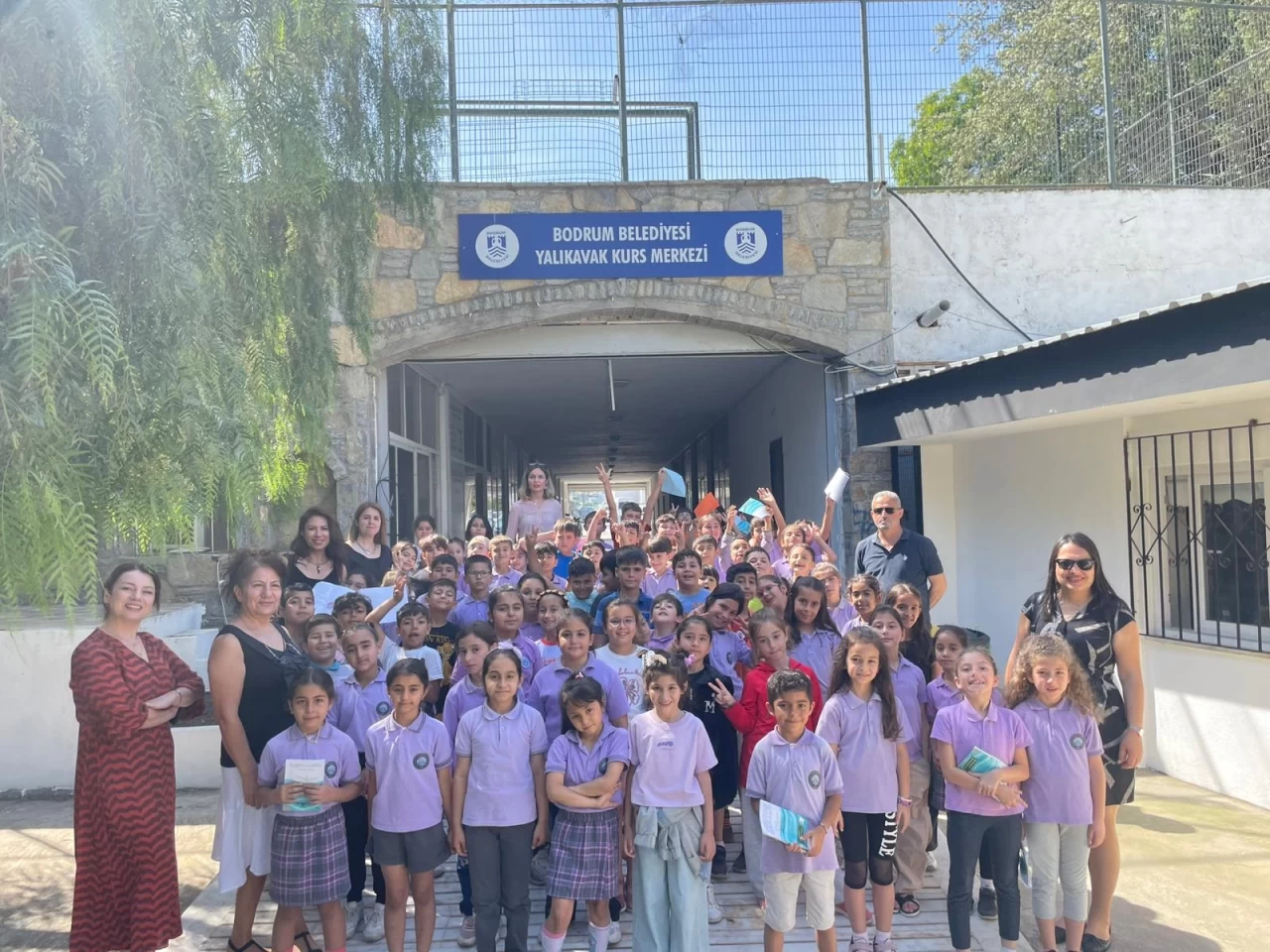 Bodrum’da Minik Okurlar Yazarlarla Buluştu