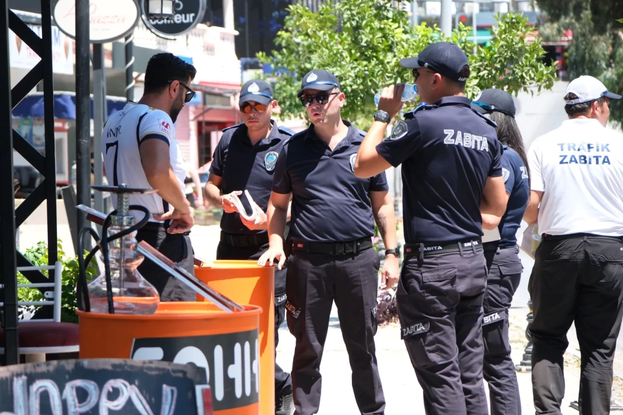 Zabıta Ekiplerinden Gümbet’te İşgaliye Denetimi: 11 İşletmeye Ceza