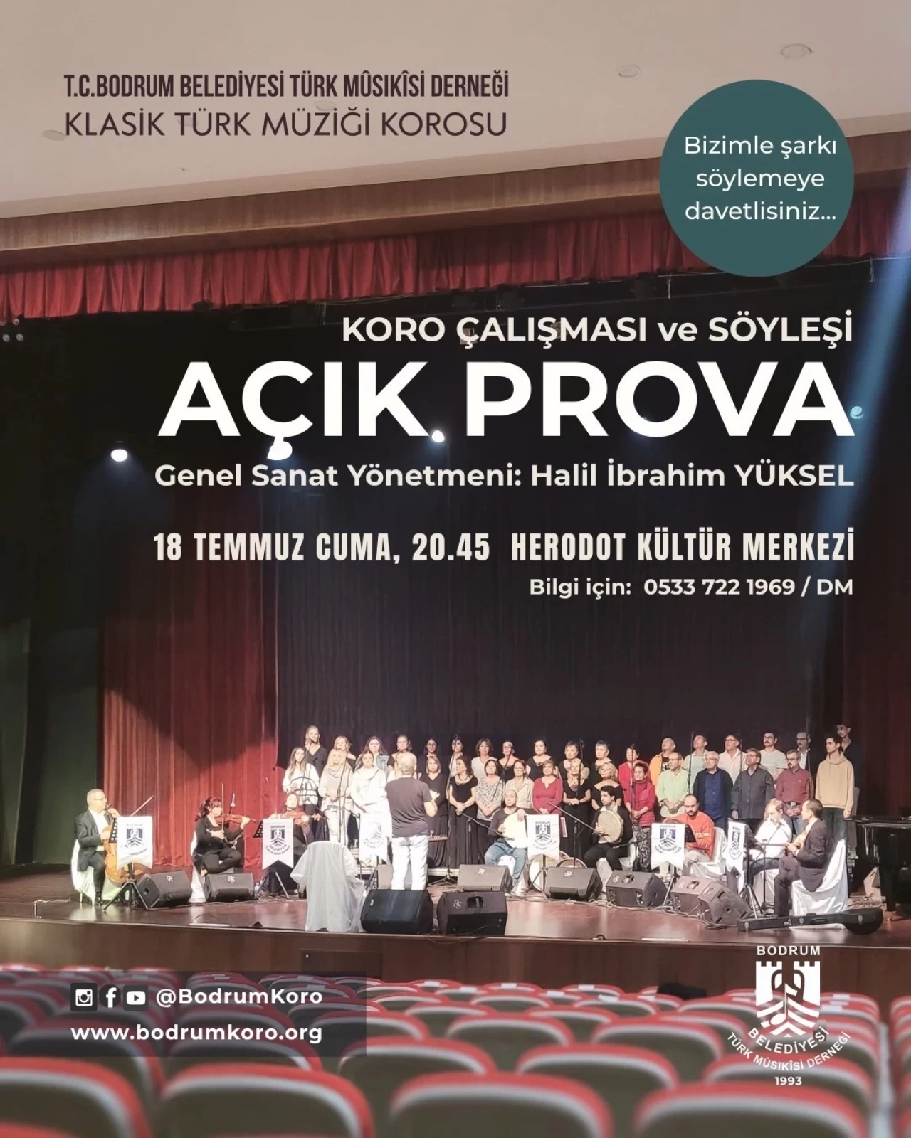 Bodrum’da Türk Musikisi Coşkusu: Müzikseverler Bekleniyor