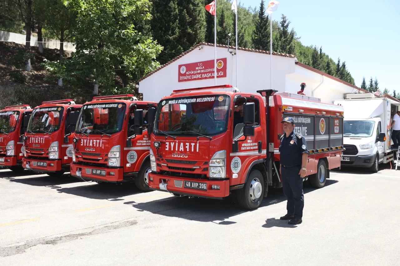 Muğla’da Can ve Mal Güvenliği İçin 72 Yeni Araç