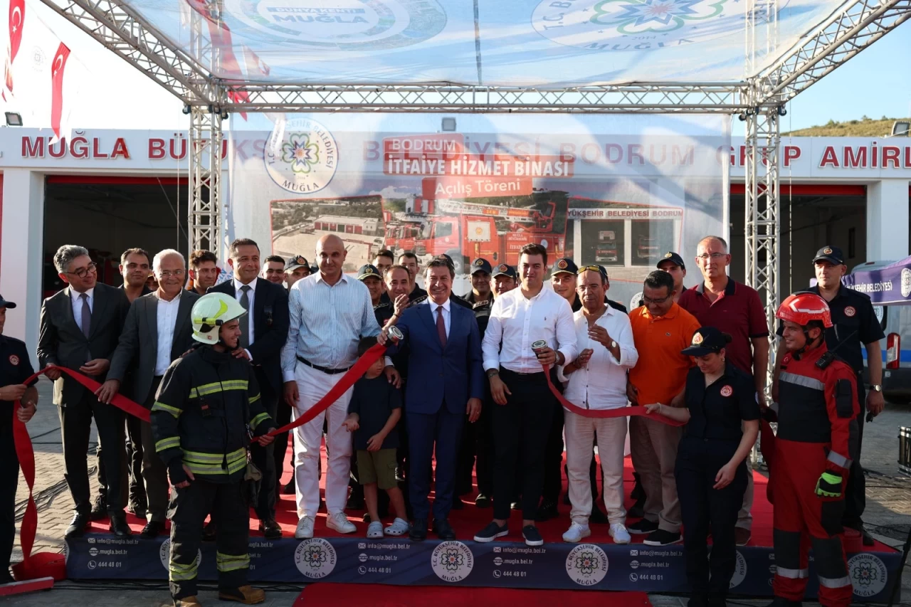 Bodrum’a Yeni İtfaiye Hizmet Binası Kazandırıldı