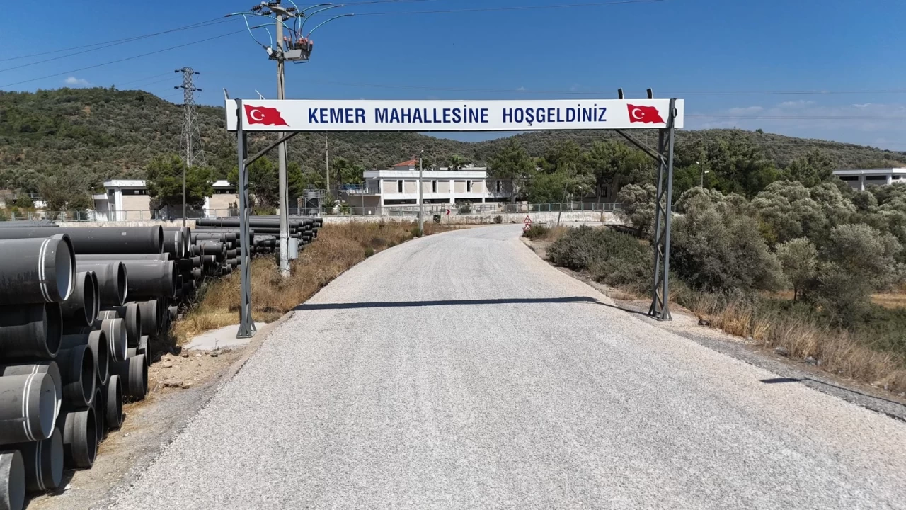 Muğla Büyükşehir’den Kemer ve Tepecik’e yaklaşık 8 milyon TL’lik yol yatırımı