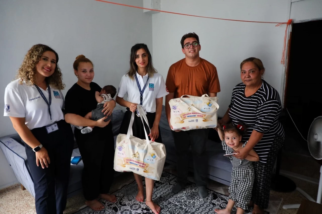 Bodrum’da 310 Aileye Bebek Ziyareti
