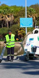 Sıfır Emisyon, Tam Temizlik! Bodrum’un Yeni Elektrikli Süpürgeleri Görevde