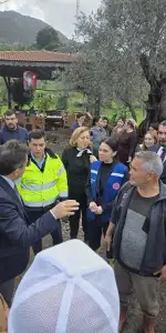 Gece Yarısı Felaket! Kaymakam Kaya, Hasarlı Evleri Sahada İnceledi