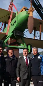 İsmet Tayyaresi Yeniden Muğla’nın Kalbine Yerleştirildi