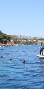 Denizin Altından Şok Görüntü! Muğla’da 2 Bin Metrekare Ağ Çıkarıldı