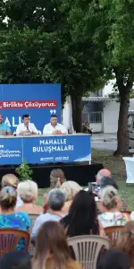 Başkan Ünlü Çamdibi'nde Sorunları Yerinde Dinledi