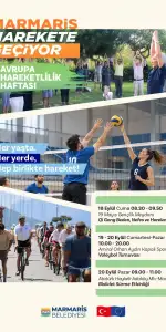 Marmaris’te Hareketlilik Haftası Başlıyor! 3 Günlük Program Açıklandı