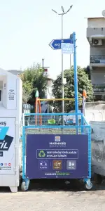 Marmaris’te Çöpler İçin Yeni Dönem! Mavi Konteynerler Her Yere Konuluyor