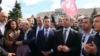 Başkan Aras'tan adliyedeki gerginlik açıklaması: "Bizim kahraman polisimizle, askerimizle herhangi bir sorunumuz olamaz"