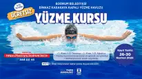 Bodrum’da Ücretsiz Yaz Yüzme Kursu Kayıtları Başladı
