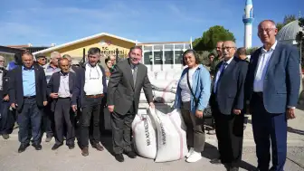 Milas Belediyesi’nden Üreticilere Ata Tohumu Karakılçık Buğday Desteği