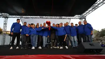 Marmaris’te Sahne Temizlik Emekçilerinin