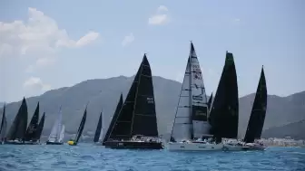 Marmaris’te Uluslararası Akdeniz yelken şöleni başladı