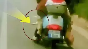 Muğla’da şok eden görüntü! Motosikletle keçi taşıdı