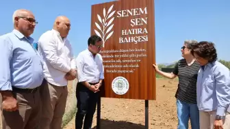 Muğla’da Anlamlı Proje: Senem Şen’in Anısı Bahçede Yaşıyor