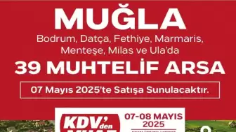 Arsa Yatırımı İçin Büyük Fırsat: Muğla’da 39 Arsa Açık Artırmayla Satılacak