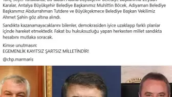 CHP’li Bozdemir’den Gözaltı Tepkisi: Kimse Unutmasın, Egemenlik Kayıtsız Şartsız Milletindir!