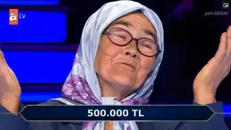 74 Yaşındaki Muğlalı Günay Karataş “Kim Milyoner Olmak İster” Yarışmasında 500 Bin TL Aldı