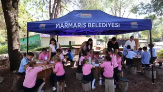 Marmaris’te Uzay Heyecanı! Çocuklar Galaksiler Arasında Gezdi