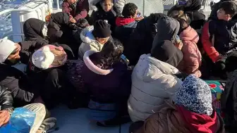 Kazıklı Koyu’nda Kaçak Göçmen Alarmı: 44 Kişi Kurtarıldı