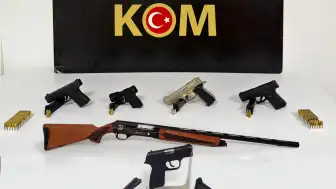 Bodrum, Dalaman ve Milas'ta Operasyon: Ruhsatsız Silahlara El Konuldu