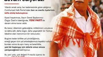 Ula’da CHP’ye Büyük Darbe! Başkan Caner ve 9 Meclis Üyesi YENİ PARTİ’ye Geçti