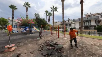 Marmaris’in Parkları Yenileniyor: 16 Parkta Çalışma Başladı