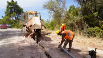 Çamlı’da 30 Yıllık İçme Suyu Hatları Yenileniyor