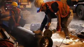 Orhaniye’de Trafik İçin Gece Çalışması: 3 Bin 400 Metrelik Hat Yenileniyor