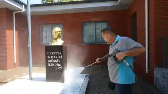 Marmaris’te Okullar Açılmadan Son Hazırlık! Ekipler Sahaya İndi