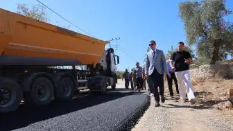 Çamlık’ta Asfalt Çalışmalarında 2. Etap Tamamlanıyor