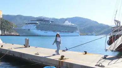 1.193 Yolcu, 752 Personel: Marina Kruvaziyeri Marmaris’i Ziyaret Etti