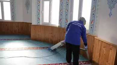 Dalaman Belediyesinden Ramazan Öncesi Camilerde Temizlik Çalışması