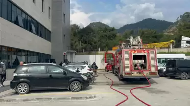 Marmaris’te Yeni Devlet Hastanesinde Yangın Çıktı
