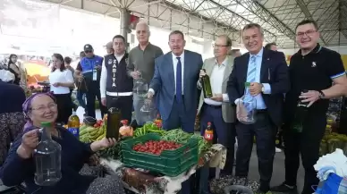 MİTSO’dan Zeytinyağı Satıcılarına Cam Şişe Desteği